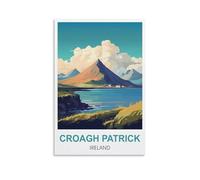 Jigsaw Puzzles for Adults 1000，Croagh Patrick Ireland Puzzles for adults, stimulating puzzles, puzzle game for the whole family for women 38x26cm