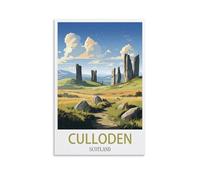Jigsaw Puzzles for Adults 1000,Culloden Scotland 1000 Piece Impossible Puzzle for Adults Educational Games 52x38cm