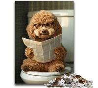Jigsaw Puzzles for Adults 1000 Cute Goldendoodle Educational Family Game Deal As Gifts for The Whole Family for And Age 14 Years Up 50x75cm