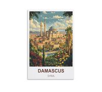 Jigsaw Puzzles for Adults 1000，Damascus Syria Puzzles for Adults, Challenging Puzzles, Puzzle Game for The Whole for Women,Gifts for Men, 38x26cm