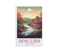 Jigsaw Puzzles for Adults 1000 Devil's Den State Park 1000 Piece Impossible Puzzle for Adults Educational Games 50x70CM