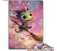 Jigsaw Puzzles for Adults 1000 Dinosaur Wizard, Family Entertainment Toys Is Ideal As Gifts for The Whole Family for 14+ (Size 26x38cm)