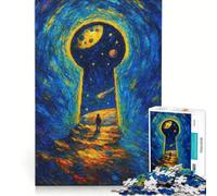 Jigsaw Puzzles for Adults 1000 Discovering New Worlds Brain Teaser Game Interesting Stress Reduction Challenging Game Gifts 38x26cm
