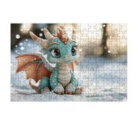 Jigsaw Puzzles for Adults 1000, Dragon Jigsaws 1000 Pieces for Adults, Impossible Jigsaws Puzzle Challenging Game for The Whole, Wooden Jigsaw Puzzles for Gifts for Women, Men, Decor, Theme:Snow -1510
