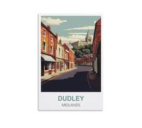Jigsaw Puzzles for Adults 1000，Dudley Midlands Puzzles for adults, stimulating puzzles, puzzle game for the whole family for women 38x26cm