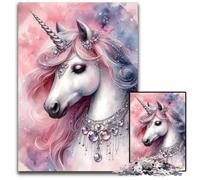 Jigsaw Puzzles for Adults 1000 Echoes of The Celestial Unicorn paper Puzzles Perfect for Family Fun on Christmas Thanksgiving BirthdaysEaster 1000 PCS(38x26cm)