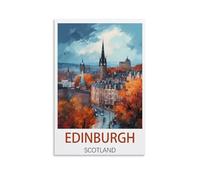 Jigsaw Puzzles for Adults 1000，Edinburgh Scotland 1000 Piece Puzzle Challenging Game for The Whole for Women,Gifts for Men 70x50cm