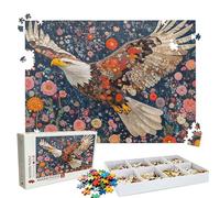 Jigsaw Puzzles for Adults 1000 Educational Game jigsaw puzzle Hard Difficult Challenging Large Puzzle Jigsaw Home Wall Decors Family Challenge Unique Gifts Theme: Color Eagles(3) Puzzle W3H-544