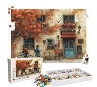 Jigsaw Puzzles for Adults 1000 Educational Game jigsaw puzzle Hard Difficult Challenging Large Puzzle Jigsaw Home Wall Decors Family Challenge Unique Gifts Women/Men Theme: Tree House Puzzle W3H-280