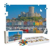 Jigsaw Puzzles for Adults 1000 Educational Game jigsaw puzzle Hard Difficult Challenging Large Puzzle Jigsaw Home Wall Decors Family Challenge Unique Gifts for Men Theme: Boat House(2) Puzzle W3H-718