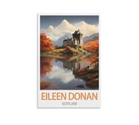 Jigsaw Puzzles for Adults 1000 Eilean Donan Scotlands,1000 Piece Jigsaw Puzzle For Adults - Challenging Puzzle Perfect for Game Nights 38x26cm
