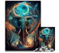 Jigsaw Puzzles for Adults 1000 Elephant Fiction Difficult Puzzles for Adults for Teenagers Couples And Friends for Birthdays Christmas 1000 PCS(38x26cm)