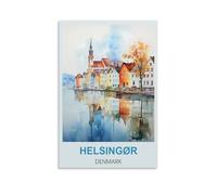 Jigsaw Puzzles for Adults 1000，Elsinore Denmark Puzzles for Adults, Challenging Puzzles, Puzzle Game for The Whole for Women,Gifts for Men, 70x50cm