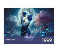 Jigsaw Puzzles for Adults 1000 Enchanted Night Romance Jigsaws for Adults Relaxing Games Stress Reliever Challenging To Complete 52x38cm/1000pcs