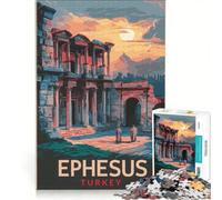 Jigsaw Puzzles for Adults 1000 Ephesus Turkey, Brain Teaser Game, Interesting Stress Reduction, Challenging Game Gifts 50x75cm