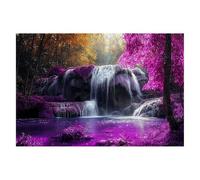 Jigsaw Puzzles for Adults 1000 Fall Jigsaws 1000 Pieces for Adults Wooden Forest Puzzle Games, Classic Educational Challenging Game for The Whole Families Decompression, Rome Decor Gifts 75x50cm F-08