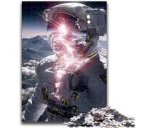 Jigsaw Puzzles for Adults 1000 Fantasy Astronaut Puzzles for Teenagers,Challenging Game for The Whole for Women, Gifts for Men (26x38cm)