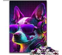 Jigsaw Puzzles for Adults 1000 Fantasy Dog Wooden Jigsaw Puzzles for Adults size 50x75cm Ideal DIY Decor & Brain Teaser Gift