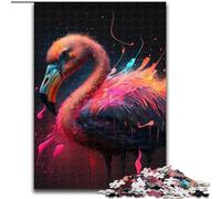 Jigsaw Puzzles for Adults 1000 Fantasy Flamingo Adult Jigsaw Puzzles 1000 Pieces Challenging Brain Teaser for Teenagers, Perfect for Home Decor Or Gift size : 50x75cm