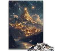 Jigsaw Puzzles for Adults 1000 Fantasy Landscape Adult Jigsaw,Fun Games Every Piece Is Unique - Challenging Family Fun Game (50x75cm)