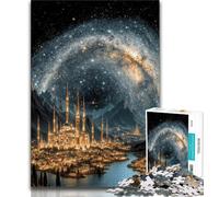Jigsaw Puzzles for Adults 1000 Fantasy Landscape,Help The Brain Exercise Addictive Toys to Cultivate Patience Artists Collection,Fine Art 50x75cm