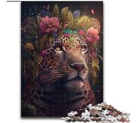 Jigsaw Puzzles for Adults 1000 Fantasy Leopard Puzzles for Adults size 50x75cm DIY Decoration, Brain Challenge, for Adult, Family