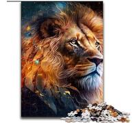 Jigsaw Puzzles for Adults 1000 Fantasy Lion cardboard Jigsaw Puzzles for Adults size 26x38cm Ideal DIY Decor & Brain Teaser Gift