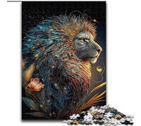 Jigsaw Puzzles for Adults 1000 Fantasy Lion Impossible Jigsaw Puzzles for Adults size 26x38cm Family Fun Activity, Brain Challenge, for Teenager