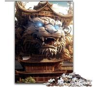 Jigsaw Puzzles for Adults 1000 Fearsome Architecture, for Ages 14 And over Each Piece Is Unique - Fun And Challenging Game for The Whole Family Good Gift (Size 50x75cm)