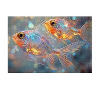 Jigsaw Puzzles for Adults 1000, Fish Jigsaws 1000 Pieces for Adults, Impossible Wooden Dream Jigsaw Puzzle for The Whole, Classic Challenging Puzzle Game for Decompression, Gifts for Women Decor -2003