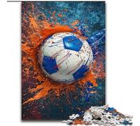 Jigsaw Puzzles for Adults 1000 Football Sports Adult Jigsaw Puzzles 1000 Pieces for Teenagers Family Educational Games Home Decoration Gift (Size 50x75cm)