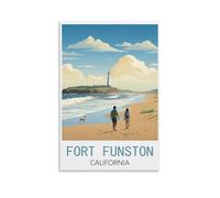 Jigsaw Puzzles for Adults 1000 Fort Funston California Jigsaw Puzzles for Challenging Family Activity Games DIY Puzzle for Home Decor 50x70cm