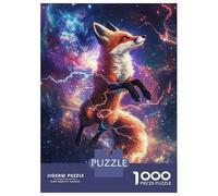Jigsaw Puzzles for Adults 1000 Fox of The Cosmos -2 Puzzle for Adults Relaxing Games But Fun And Humorous Challenging To Complete 70x50cm/1000pcs