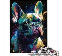 jigsaw puzzles for adults 1000 French Bulldog Style jigsaw puzzles for wooden puzzles Jigsaw Puzzle Challenging Game 1000pcs (75x50cm)