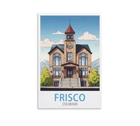 Jigsaw Puzzles for Adults 1000 Frisco Colorados, 1000 Piece Impossible Puzzle for Adults Educational Games 50x70CM