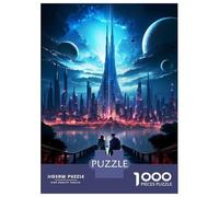 Jigsaw Puzzles for Adults 1000 Future Love Story Jigsaw for Adults Relaxing Games Pattern Assembly Gifts for Friends And Family 52x38cm/1000pcs