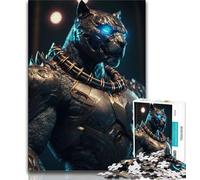 Jigsaw Puzzles for Adults 1000 Future Panther 1000 Piece Jigsaw,Learning Educational Toys Family Games Unique Birthday And Gifts 38x26cm