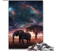 Jigsaw Puzzles for Adults 1000 Galaxies Elephants Adult Jigsaw Puzzles 1000 Pieces Challenging Brain Teaser for Teenagers, Perfect for Home Decor Or Gift size : 50x75cm