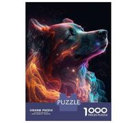 Jigsaw Puzzles for Adults 1000 Galaxy Dog Animal Adult Jigsaw Puzzle Hands-on Game Precision Cutting Gifts for Friends And Family 70x50cm/1000pcs