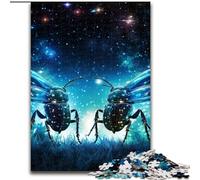 Jigsaw Puzzles for Adults 1000 Galaxy Insects Puzzle Made of cardboard,Challenging Brain Teaser for Teenagers, Family Game Night Fun 1000pcs(26x38cm)