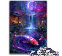 Jigsaw Puzzles for Adults 1000 Galaxy Koi Suitable for Ages 14 And Up Family Games Deal As Gifts for The Whole Family 50x75cm