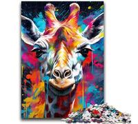 Jigsaw Puzzles for Adults 1000 Giraffe Teenager Puzzles,Challenging Game for Is Ideal As A Gift for The Whole Family (50x75cm)