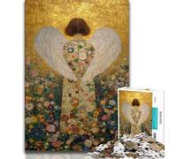 Jigsaw Puzzles for Adults 1000 Golden Angel Puzzles for Teenagers,Challenging Game for Is Ideal As A Gift for The Whole Family 26x38cm