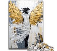 Jigsaw Puzzles for Adults 1000 Golden Angel Suitable for Ages 14 And Up Family Games Deal As Gifts for The Whole Family 50x75cm