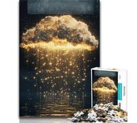 Jigsaw Puzzles for Adults 1000 Golden Clouds,Help The Brain Exercise Addictive Toys to Cultivate Patience Artists Collection,Fine Art (75x50cm)