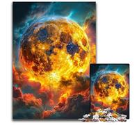 Jigsaw Puzzles for Adults 1000 Golden Moon Cardboard Puzzles for Teenagers, Couples, And Friends for Birthdays, Christmas 26X38CM