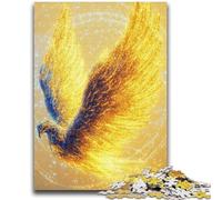 Jigsaw Puzzles for Adults 1000 Golden Phoenix 1000 Pieces for Teenagers,Educational Stress Relief Toy Gifts for Friends And Family (38x26cm)