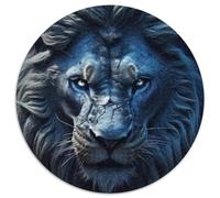 Jigsaw Puzzles for Adults 1000 Grasslands Lions Cardboard Jigsaw Colorful Home Decor & Interactive Family Game, 67.5x67.5 cm