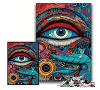 Jigsaw Puzzles for Adults 1000 Group of Monsters Wooden Jigsaw Puzzles 50x75 cm Perfect for Christmas, Halloween, Easter, New Year