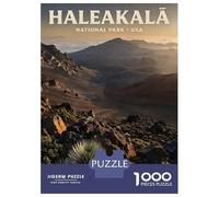 Jigsaw Puzzles for Adults 1000 Haleakala National Park Travel Adult Jigsaw Puzzle Hands-on Game Precision Cutting Gifts for Friends And Family 52x38cm/1000pcs